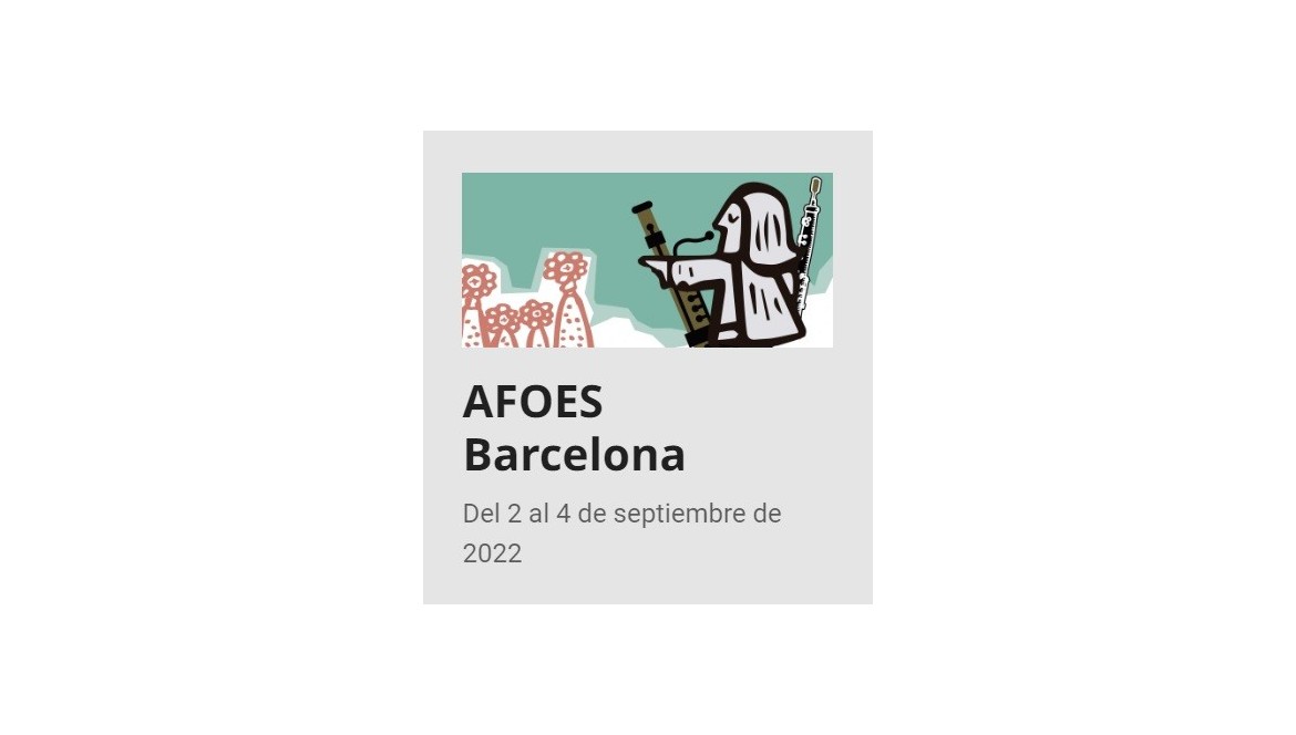 ZASMUSIC en el congreso AFOES 02 – 04 septiembre Barcelona